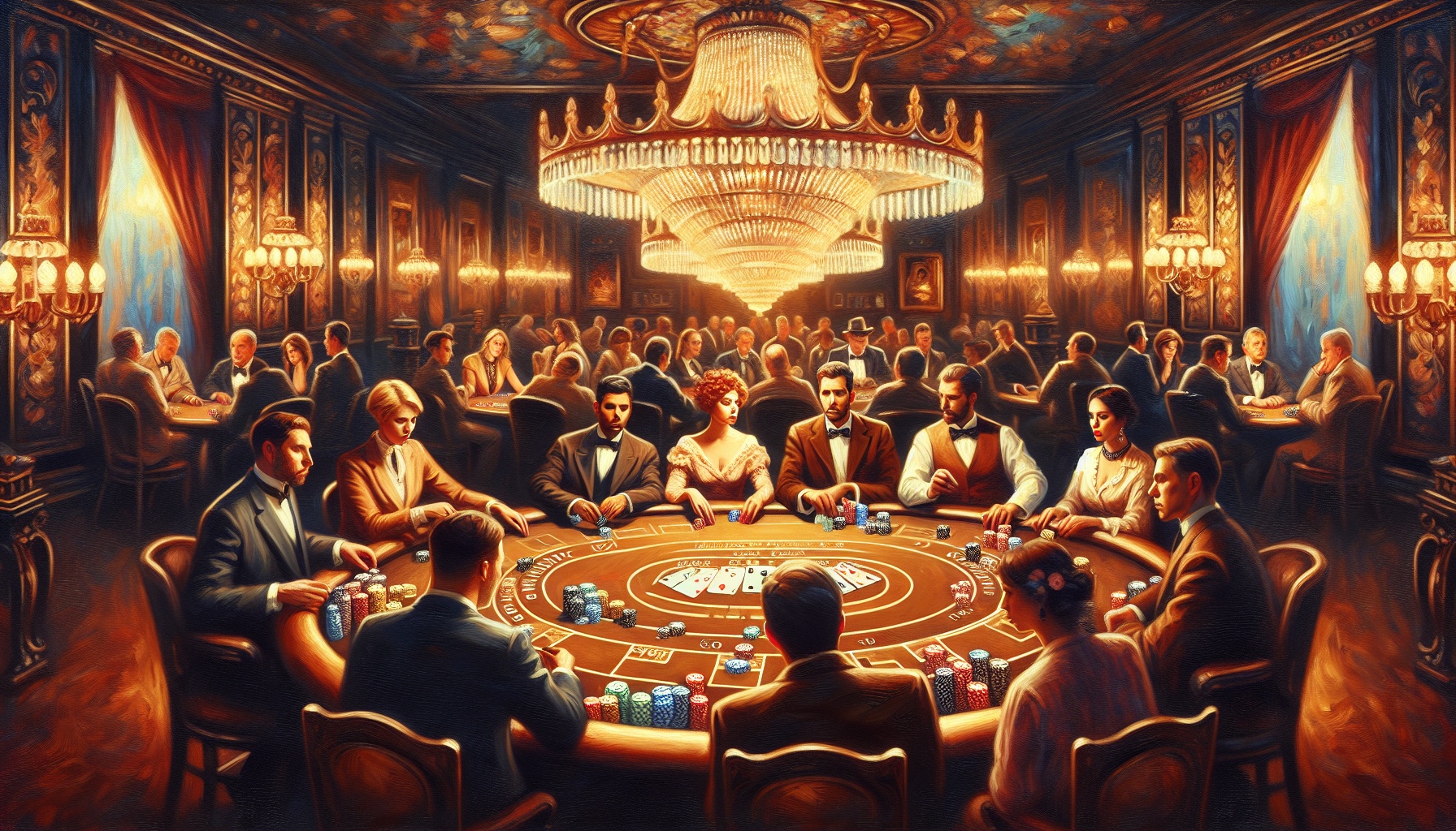 What does 'natural' mean in poker?